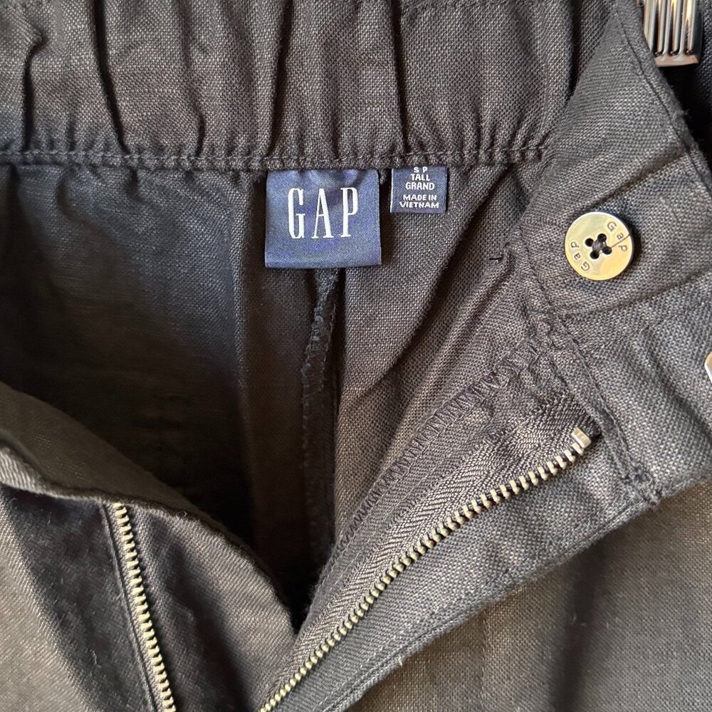 Gap High-rise Linen Blend Pants - Picture 8 of 9